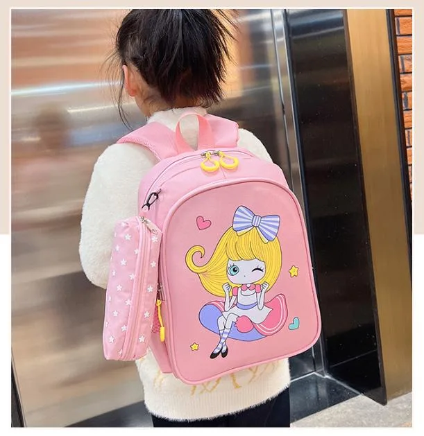 2023 Custom Girls and Boys School Bags Backpack for Kids