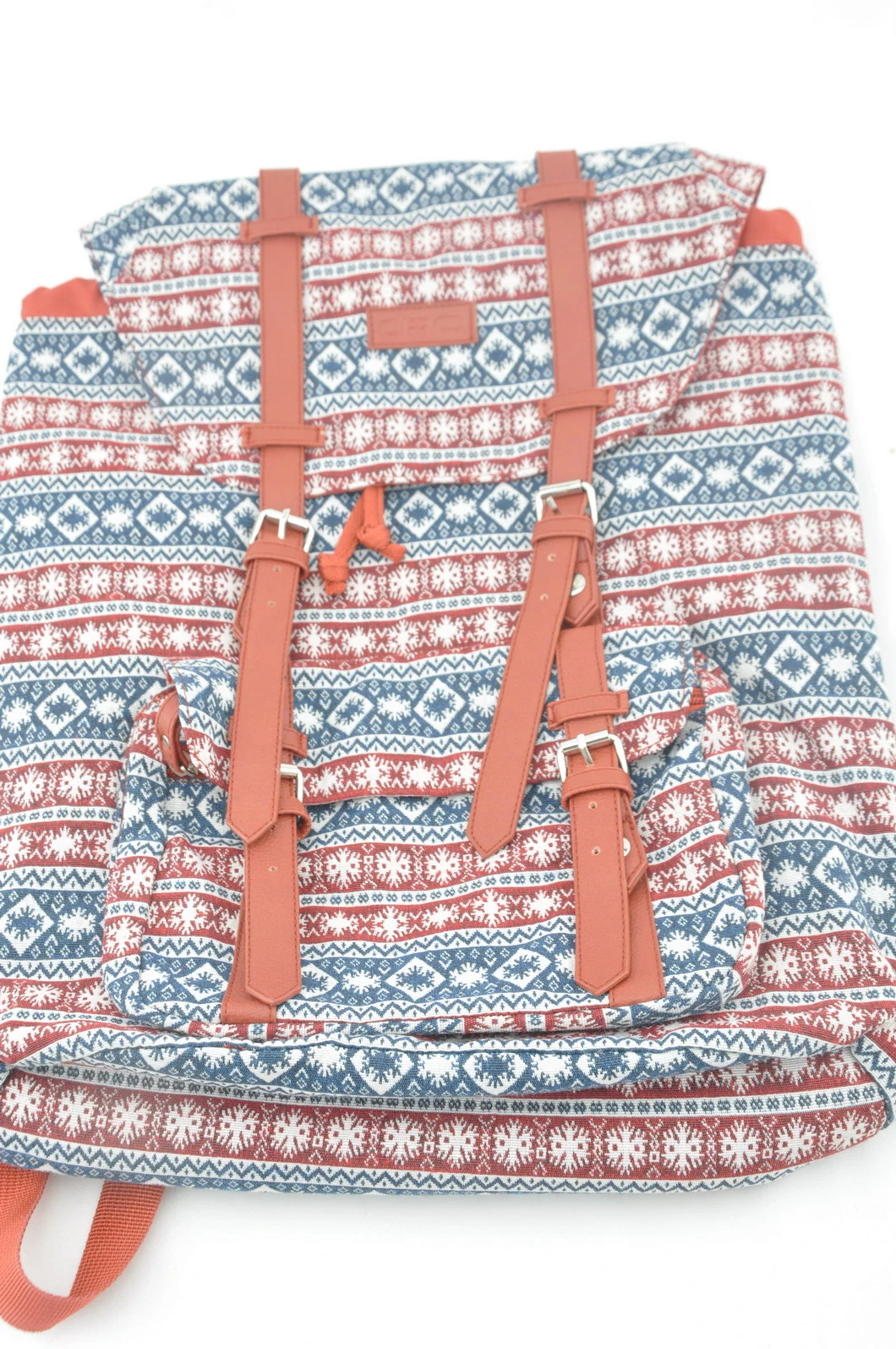 Fashion Girls Jacquard Rucksack Leisure School Bags