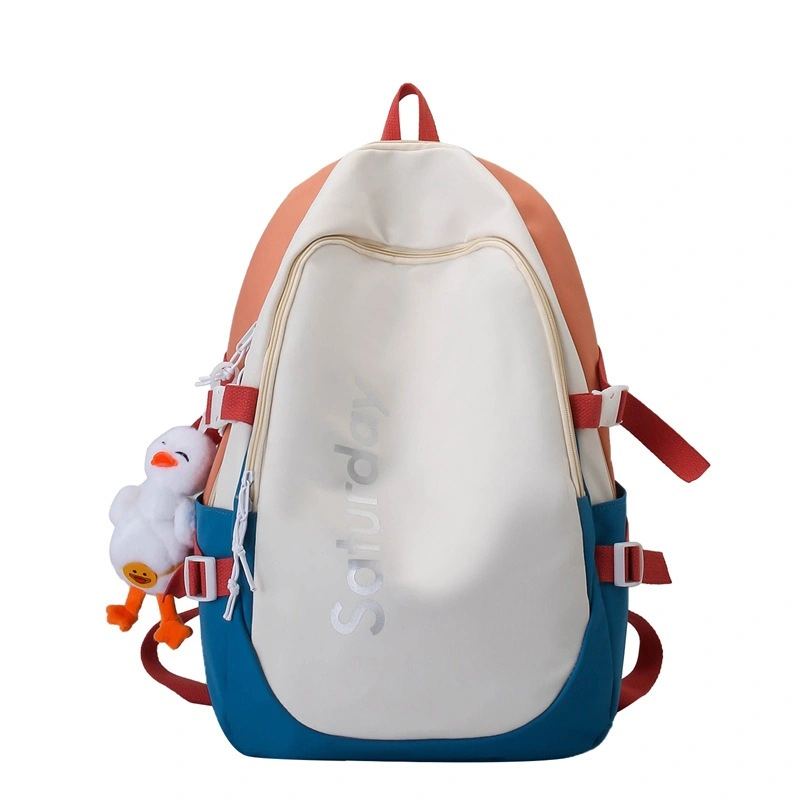 Promotion Travel School Bag Girl Boy Book Bags College High Teenager Student Schoolbag Couple Backpack Bag