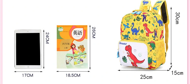 Kids Cartoon School Bags Custom Children&prime;s Bookbags