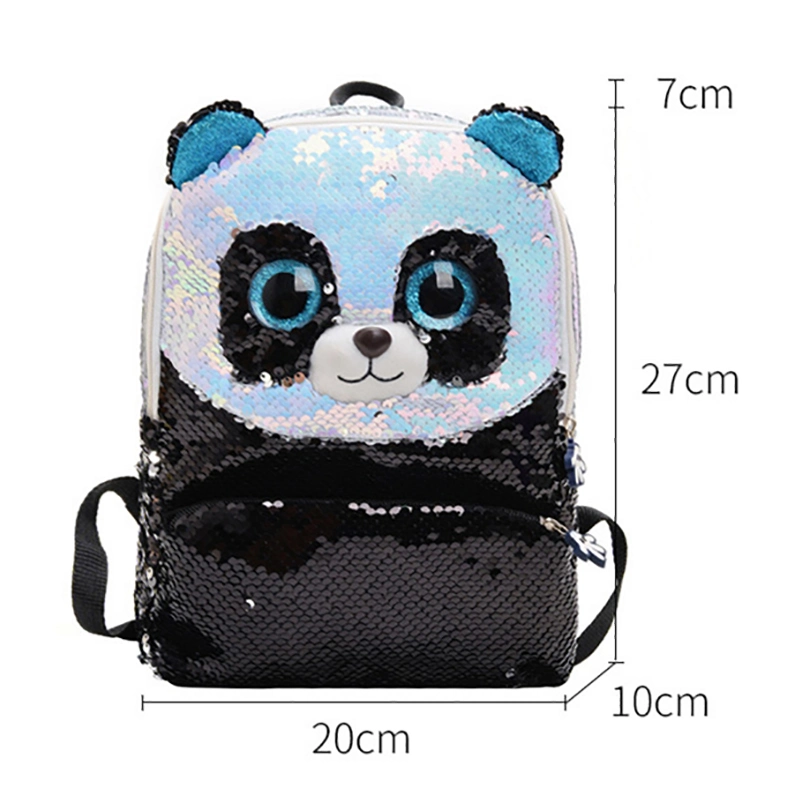 Hot Sale Colorful Sequins School Bags Reversible Primary School Backpack for Girls