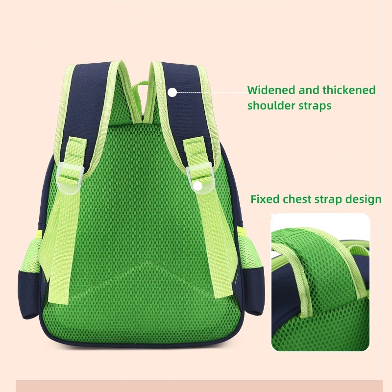 Kindergarten Boys and Girls Cartoon Nice Baby Dinosaur Backpack Bag New Girls Children Waterproof School Bags for Kids