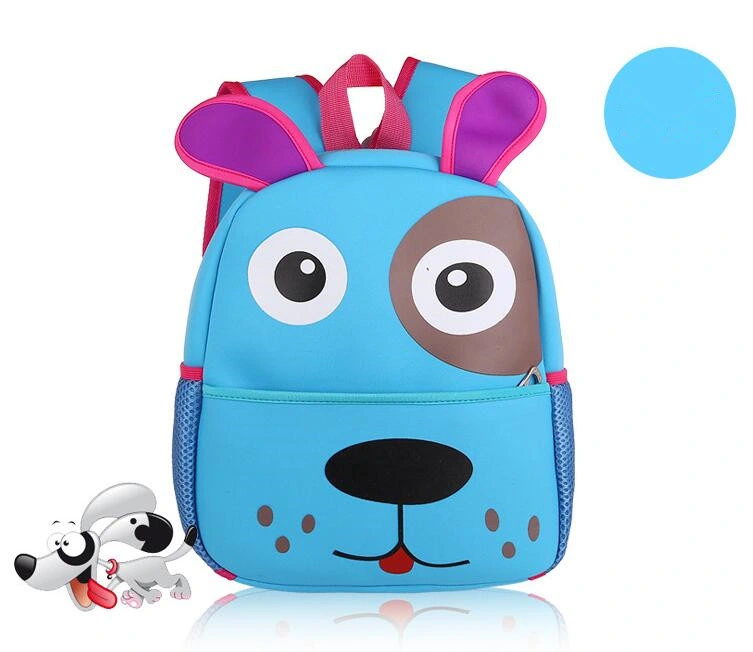 Little Kid Toddler Backpack Baby Boys Girls Kindergarten Pre School Bags Neoprene Cartoon Backpacks for Children 3-7 Years Old