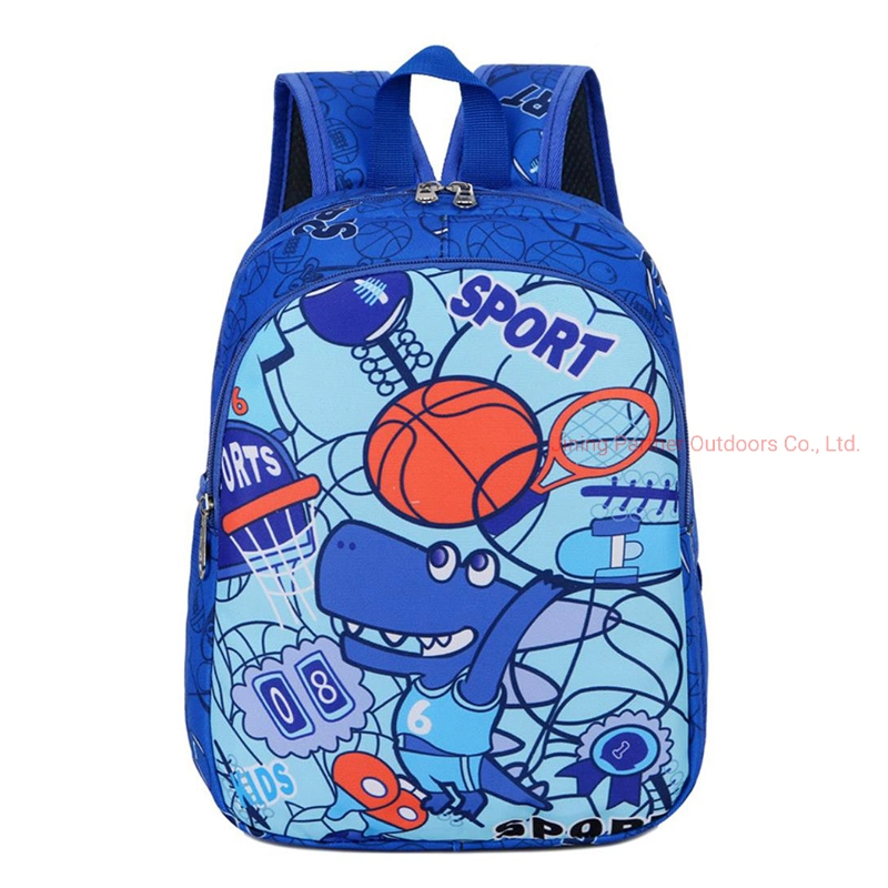 Zoo Oxford Backpack Kindergarten Child School Bag Preschool Kid Cartoon Dinosaur Backpack for Little Boy Girl