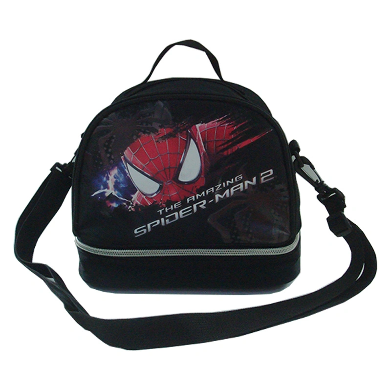 Spideman Allover Printing School Book Cooler Lunch Bag