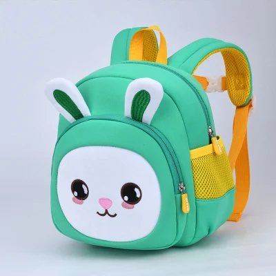 Adorables animales de dibujos animados Los niños pequeños de la bolsa de la Escuela de Conejo lindo <a href='/mochila/'>Mochila</a> para niños