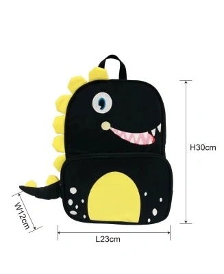 Pequeño dinosaurio de dibujos animados personalizados al por mayor de los niños <a href='/mochila/'>Mochila</a> Mochila escolar para niños