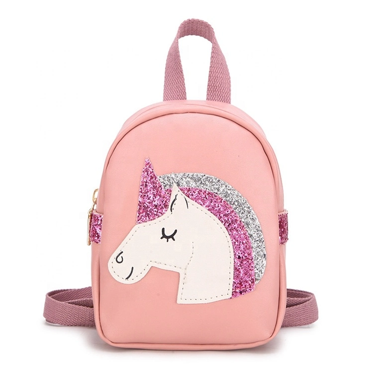 Stylish Hotsale Small School Backpack Animal Bag for Children PU Kids Backpack