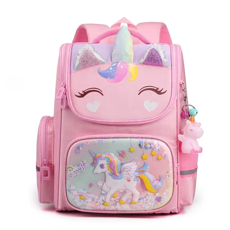 Lightweight Cute Small Schoolbag Large Capacity Multifunctional Children&prime;s Shoulder Bag