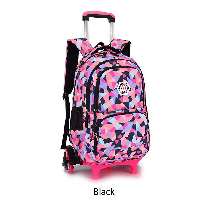 Wholesale Trolley Children School Backpack with Wheels Trolley Bag