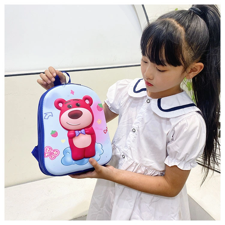 Plush Kindergarten Kids Backpack School Bag Mini Hippo Backpack