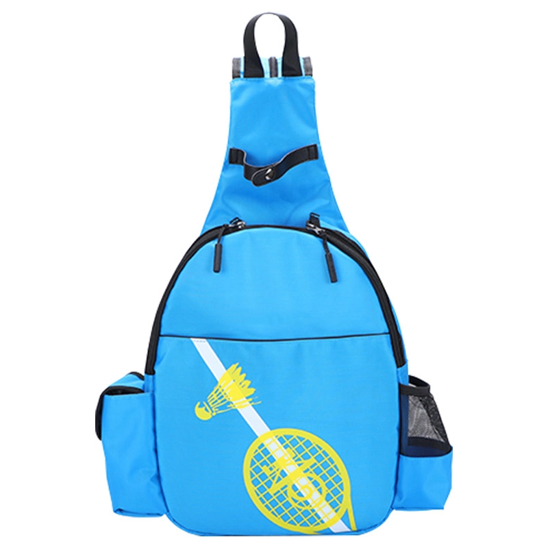 Casual Large Capacity Teenager Tennis Racket Holder Bag Men Woven Sport Tennis Racket Backpack Bag