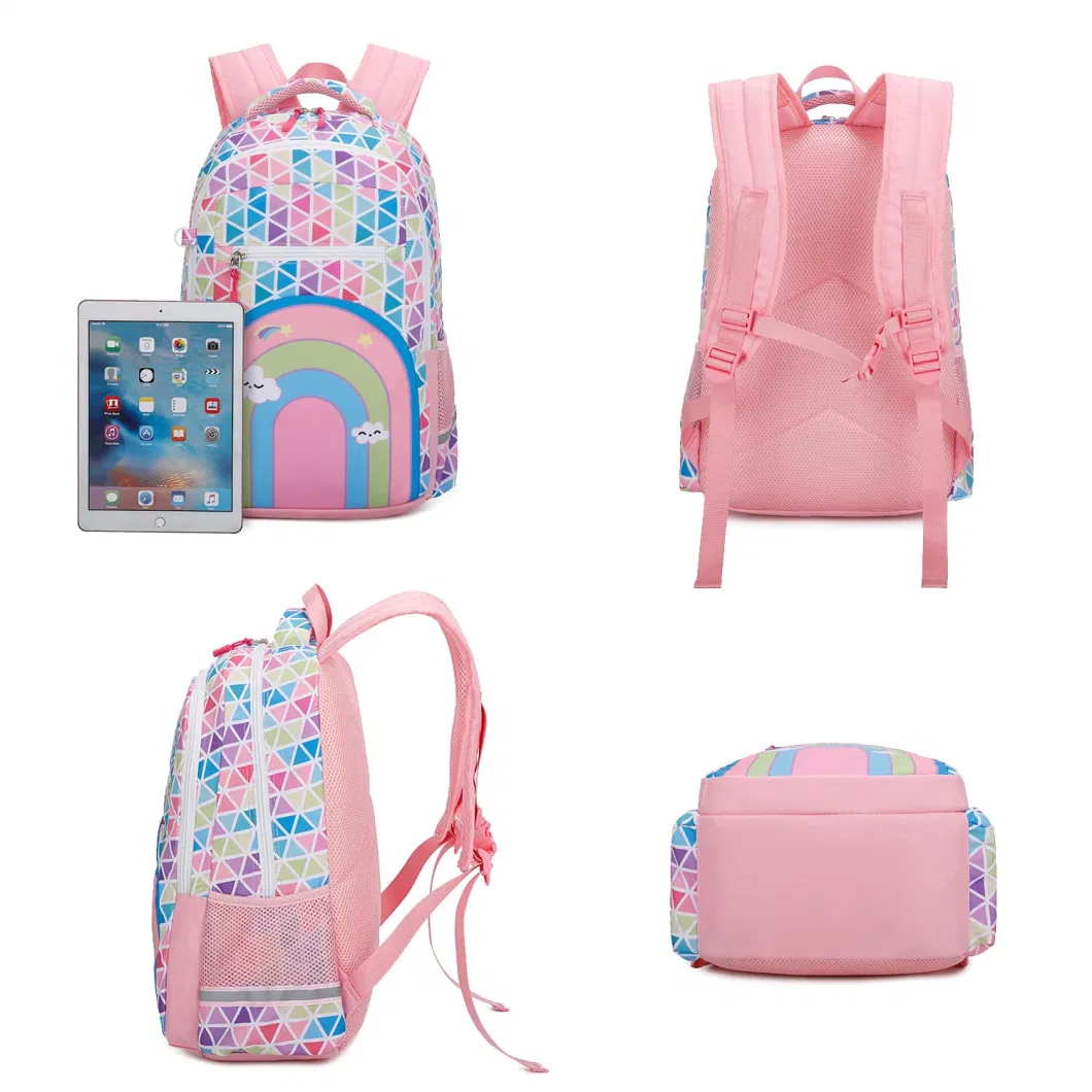 Girls School Bags Kids Book Bags Teens Book Bag Set Kids Laptop Backpack Lunch Box Purse Backpacks for Kids