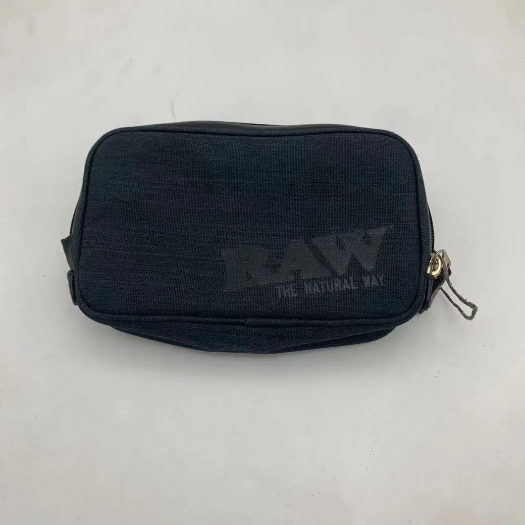 Wholesale Custom Smell Proof Bag Silver Tobacco Smoking Stash Smell Proof Bag with Combination Lock