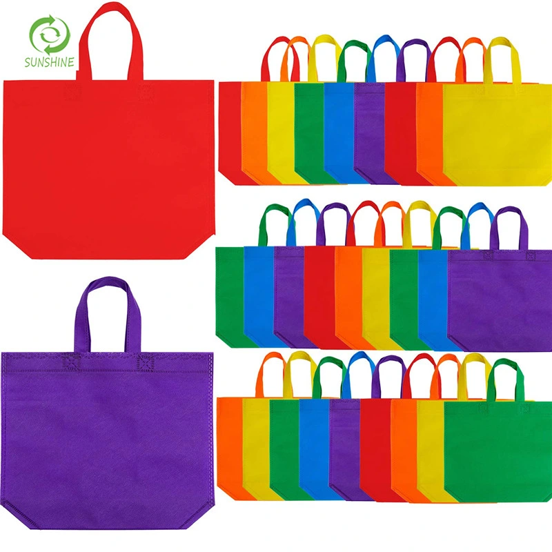 Wholesale Custom Personalized Non Woven Bag Promotional Reusable Cloth Shopping Tote Bags with Logo