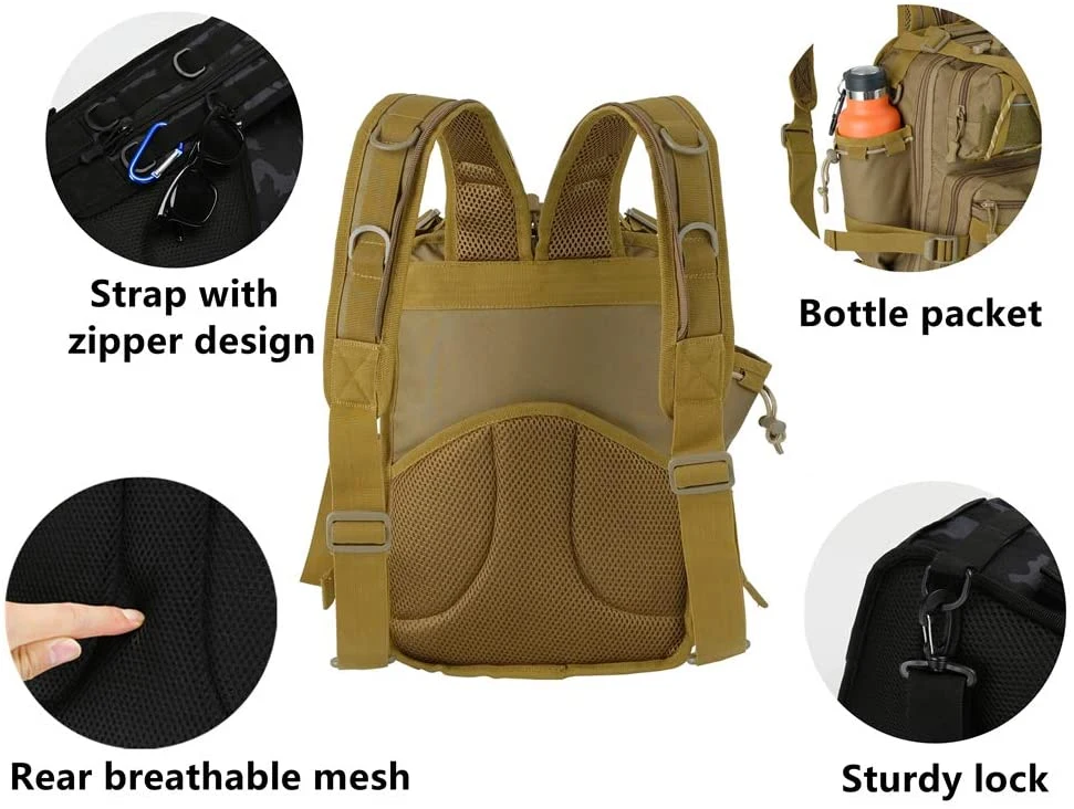 Fishing Tackle Backpack; Fishing Gear Backpack Bag