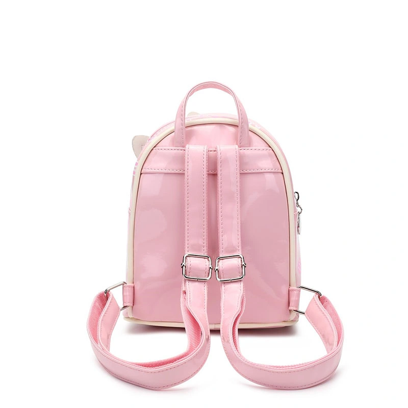 Wholesale Bulk Cheap Price - Printed PU Leather Bunny Image Teenager Girls and Cute School Backpacks Travel Bags for Children