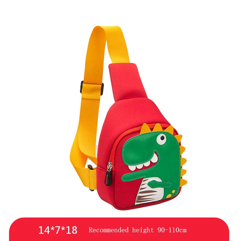 Wholesale Cute Kids Baby Chest Bag Cartoon Character 3D Style Children Backpacks