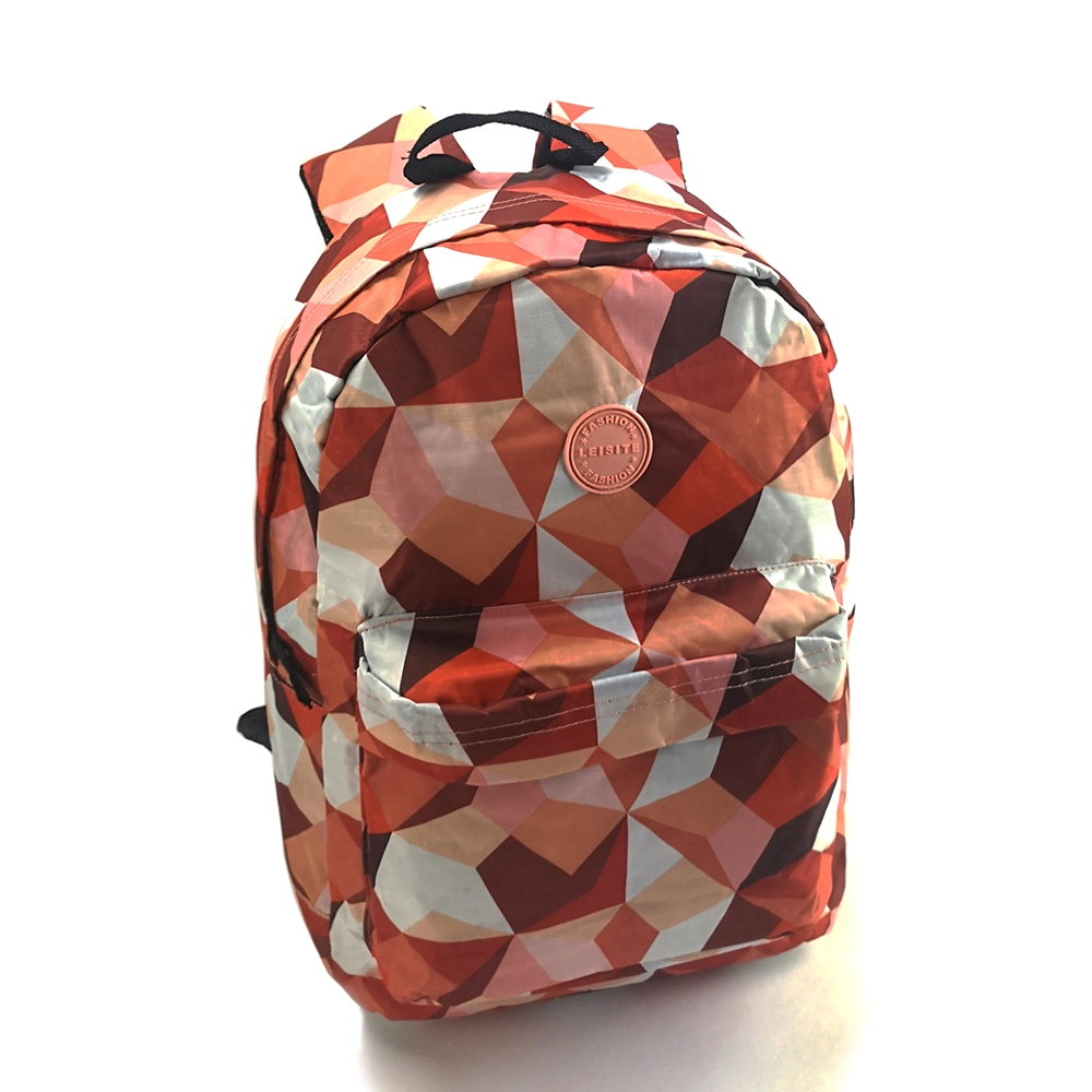 High Quality Full Printing Fashion Girls Backpack Bag for School