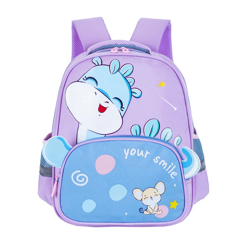 Toddler School Backpacks Waterproof Cartoon Customized Outdoor Unisex Dinosaur Backpack