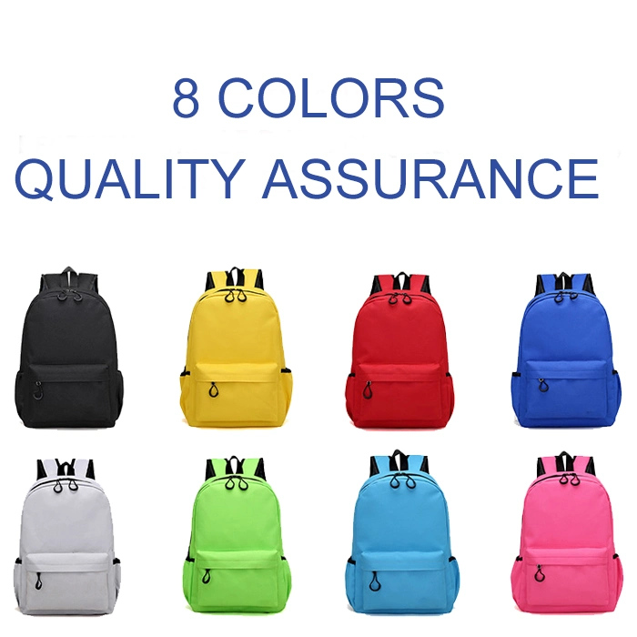 Customized Logo Children School Bags 600d Oxford Primary School Backpacks