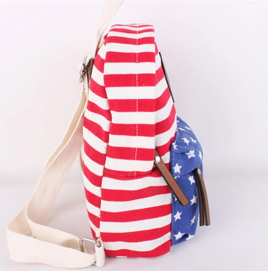 Girl Kids Hot Selling Fashion Star Mini Backpack with Good Quality