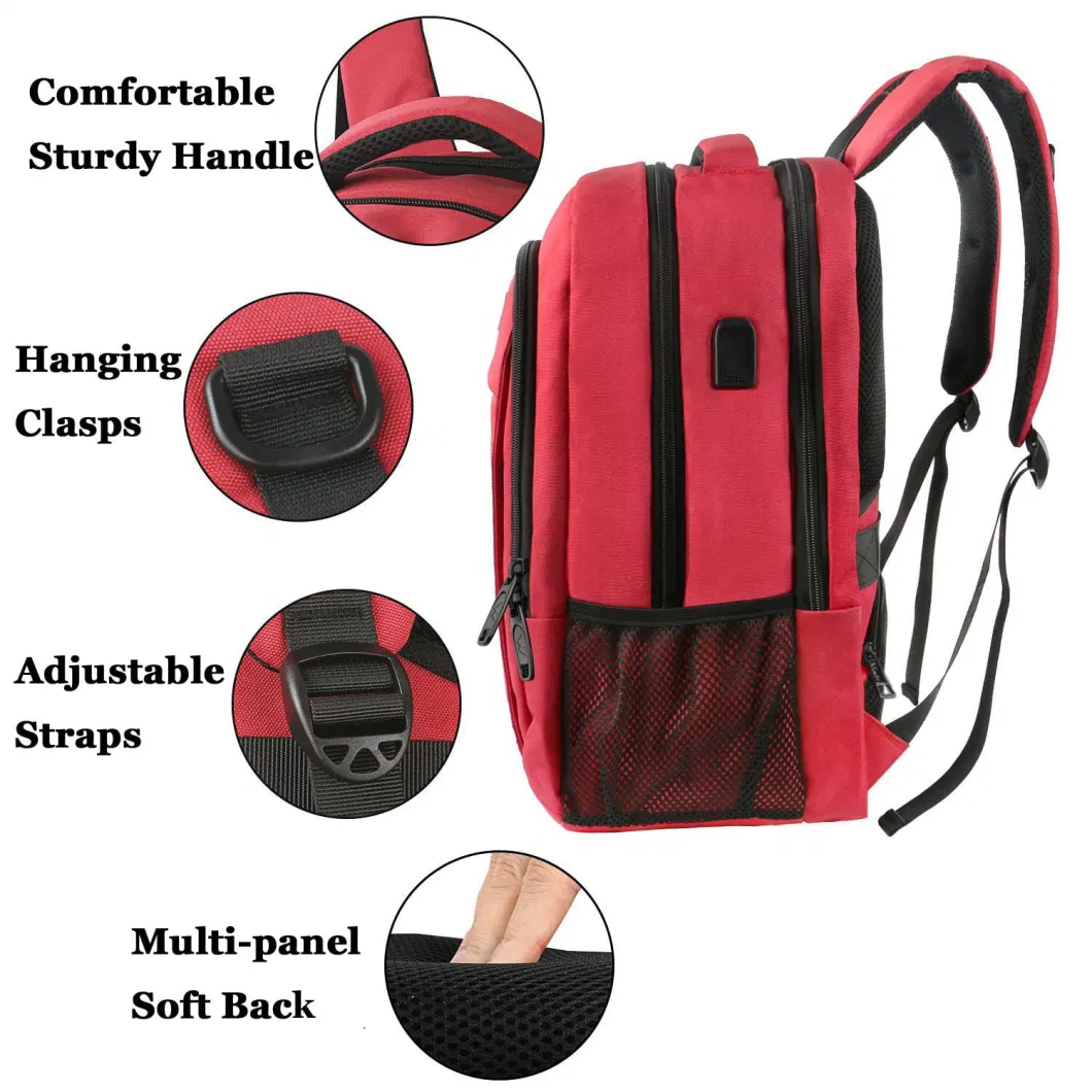 Fashion Business School Sport Computer Laptop Bag Travel Backpack