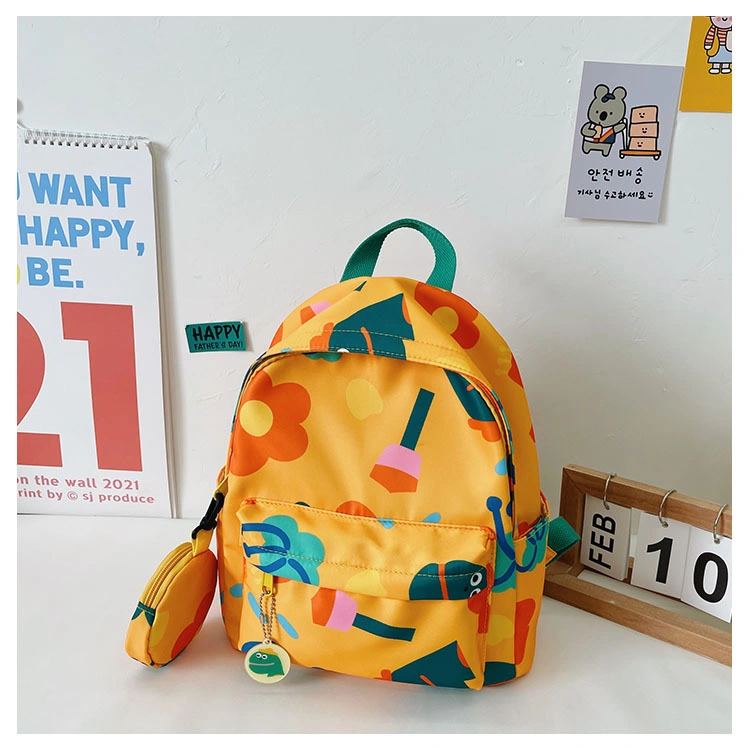 Children Elementary High School Bags Kid Cartoon Bear Doll Girl Casual Backpack for Travel