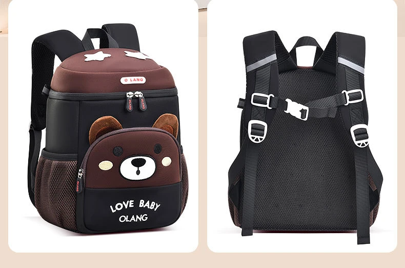 Mochilas Original Design Welcome Custom Baby Bag Fox Picture waterproof Material Backpack for Girls Boys