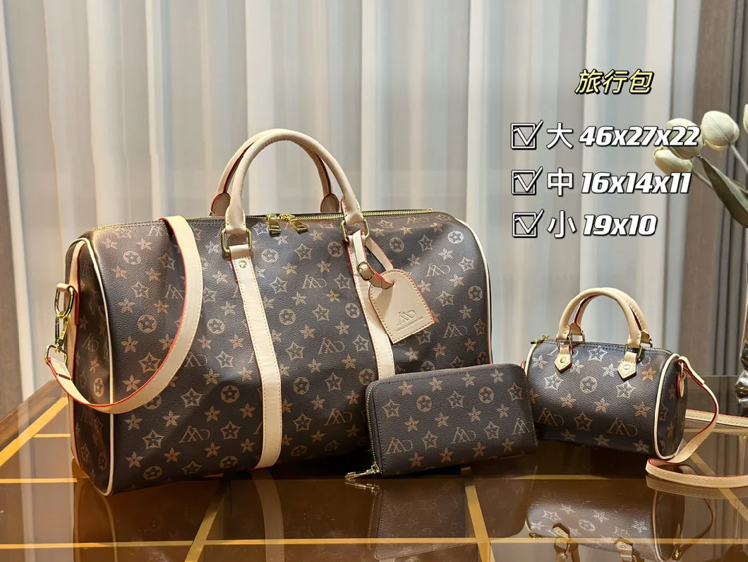 (3 bags for one group) Lady Design Luxury Wholesale Replicas Leather Handbag Fashion Shoulder Tote Bag Discounted Sales