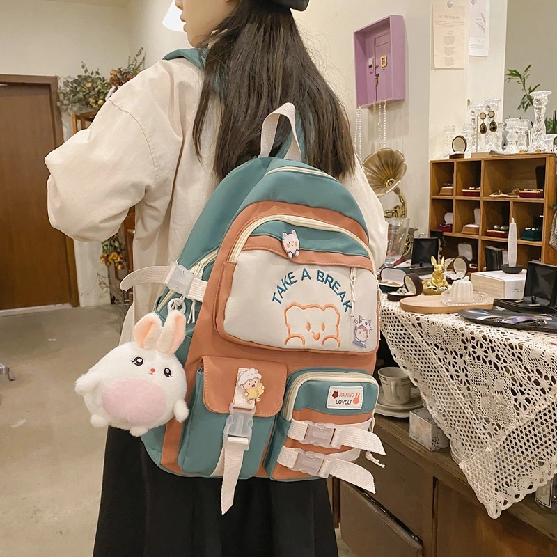 Fashion Cute Animal Printing Travel Casual Backpack for Students Teenagers Women Men Girls Boys