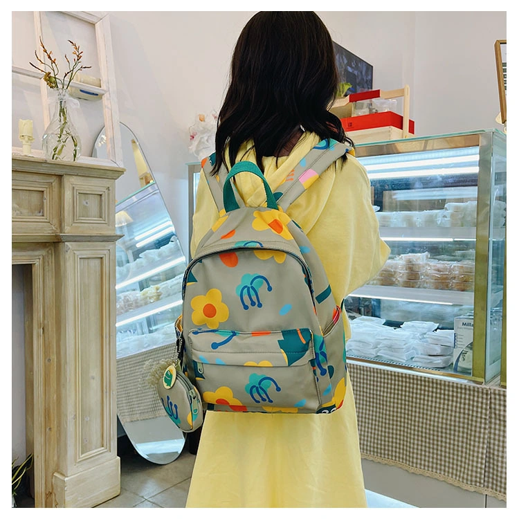 Children Elementary High School Bags Kid Cartoon Bear Doll Girl Casual Backpack for Travel