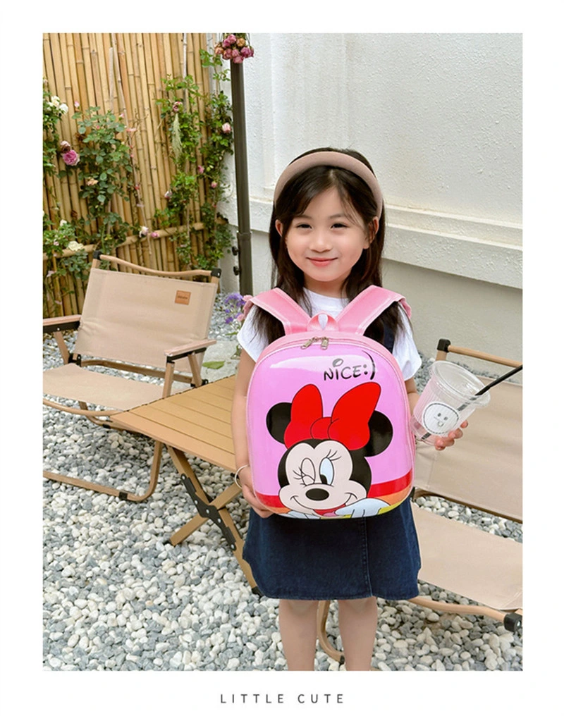 Waterproof Toddler Bookbag Children Kindergarten School Kids Travel Daypack Cartoon Mouse Backpack