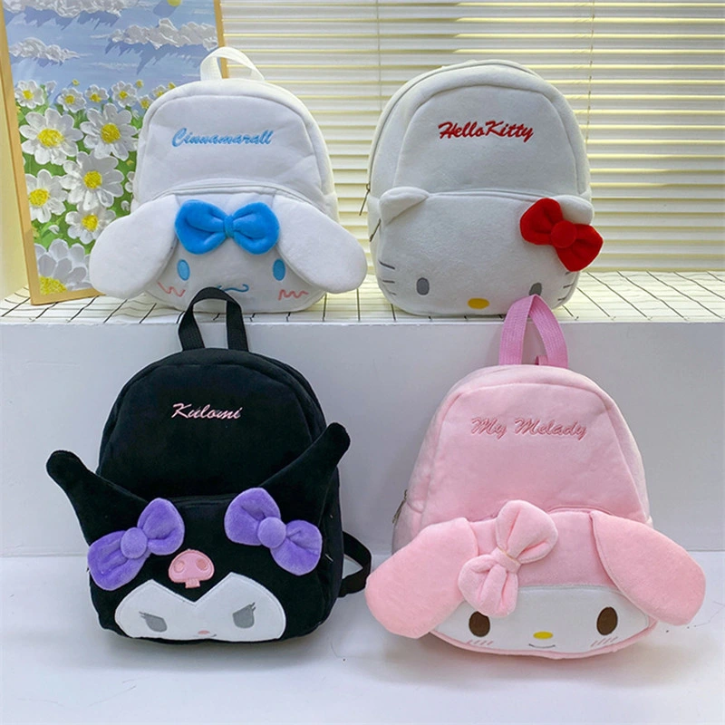 Cinnamoroll Cartoon Sac a DOS Bag Custom Plush Backpack for Kids Toddlers