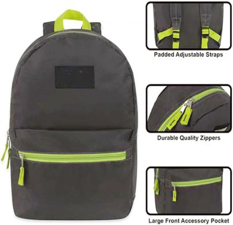 Classic 17 Inch Backpacks in Bulk Wholesale for Boys and Girls