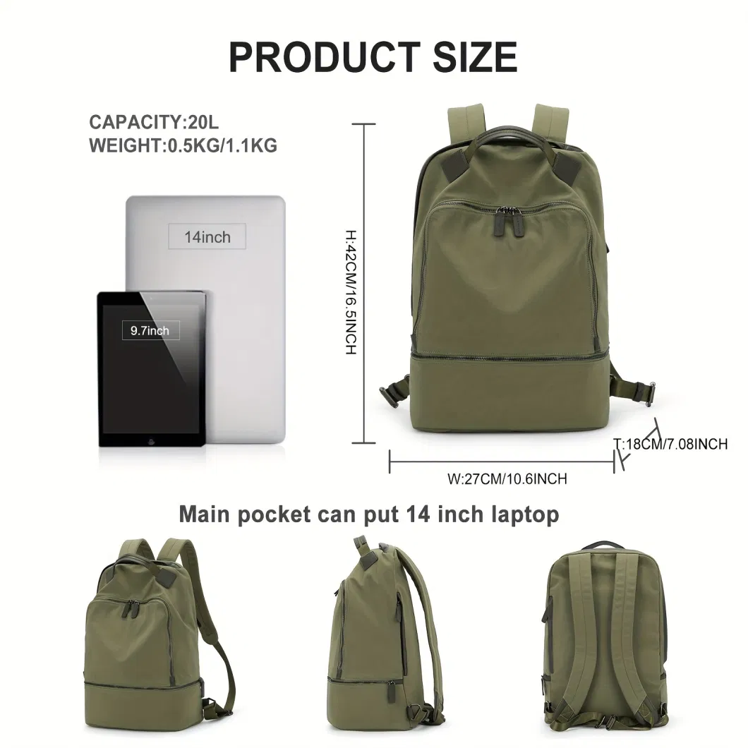 Versatile and Stylish Computer Backpack for High School and College Students