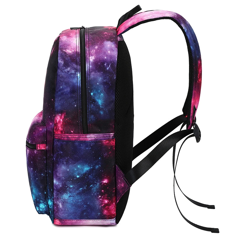 Full Print Bag Set Cute Backpack Boys Girls School Tie Dye Bag Bookbags