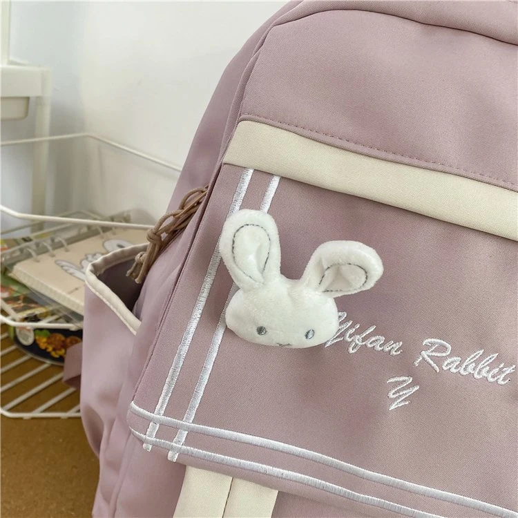 New Designed Waterproof Large Capacity Rabbit Ear Backpack for Students Teenagers