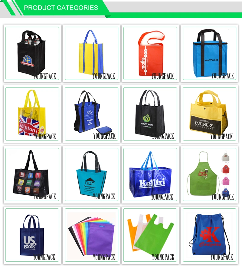 Promotional Digital Logo Printed Non-Woven Custom Drawstring Backpack