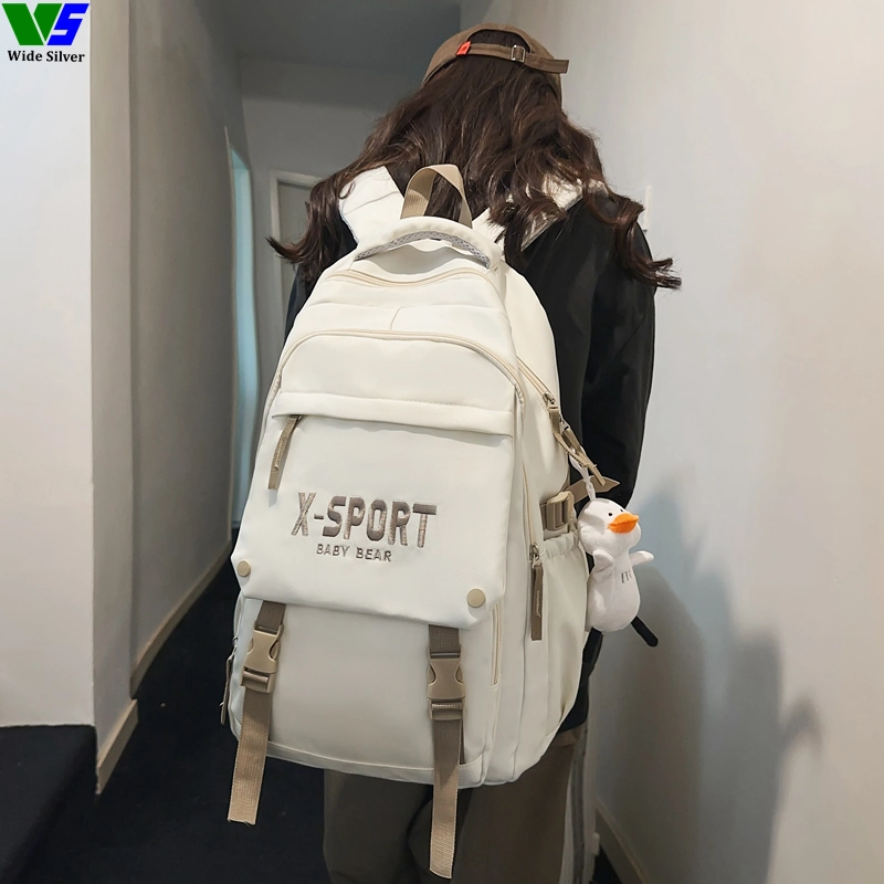 Wide Silver Direct Selling Good Price Casual Schoolbags Kids Backpack 2024