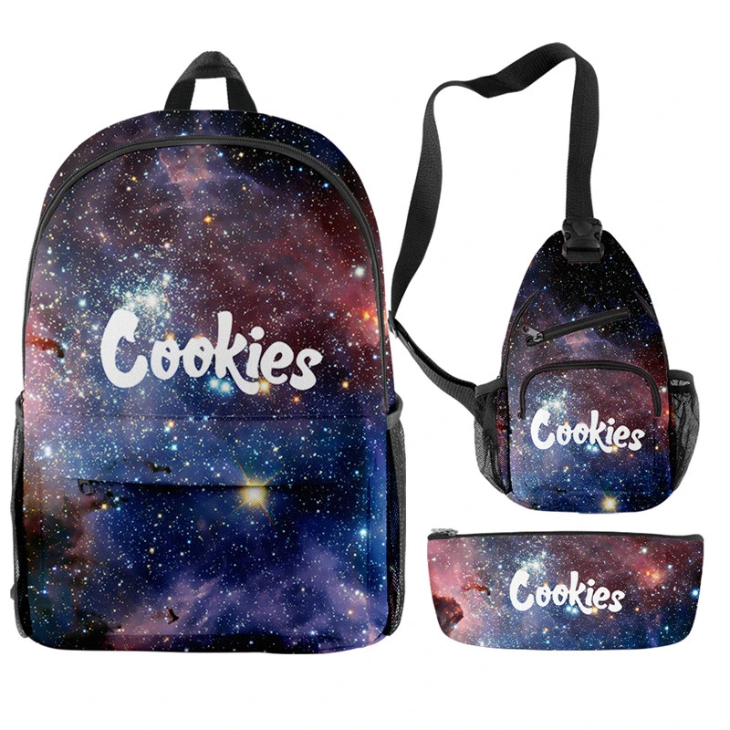 Cool Cartoon 3D Printed Wearable Backwoods Backpack Bag Shoulder Bag 3 Sizes Cigars Back Pack