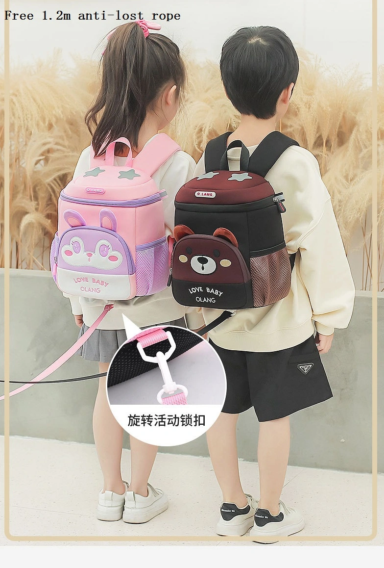 Mochilas Original Design Welcome Custom Baby Bag Fox Picture waterproof Material Backpack for Girls Boys