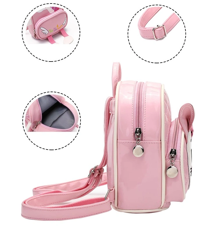 ODM OEM Factory Wholesale Cute Girl Backpack Bag Embroidery Unicorn School Backpacks for Kids