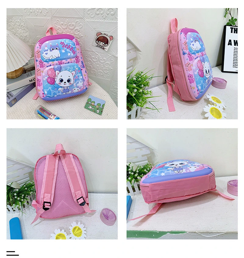 Children&prime;s Kindergarten Backpack Small Animal Schoolbag Cartoon Kids Student Bag for Boys