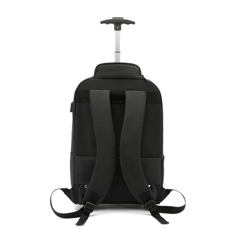 Water Resistant Travel Rolling Wheeled Business Trip Backpack