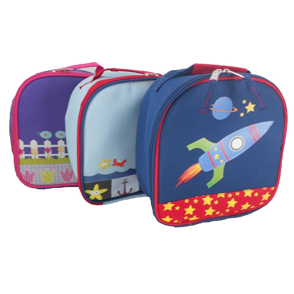 Cartoon Cute Colorful Thermal Delivery Bags Eco-Friendly Picnic Backpack for 2 Person Cooler Bag