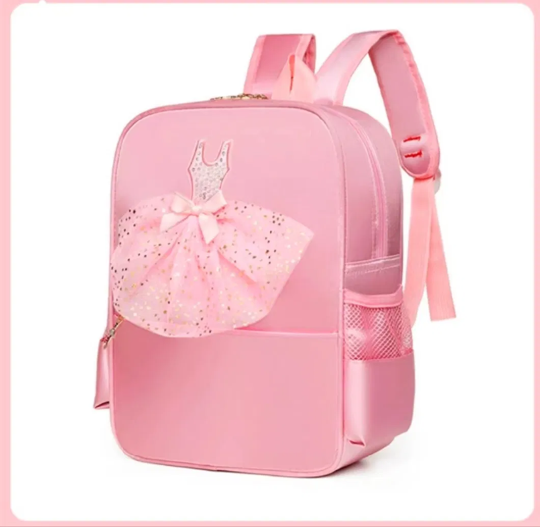 Wholesales Dance School Bags Cute Fashionable Kid Girls Ballet Backpack in Sales