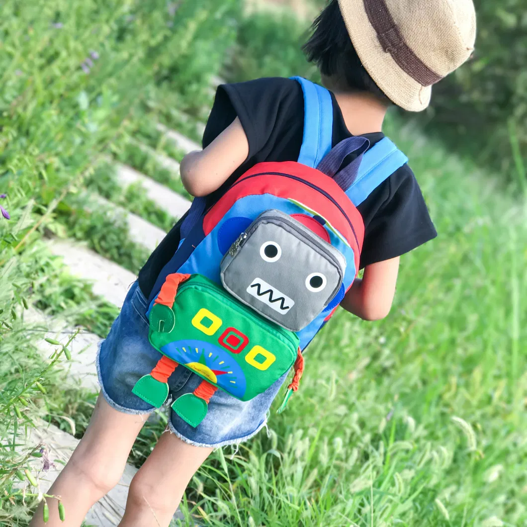 Cool Innovative Children Cartoon Backpack Schoolbag for Little Boys