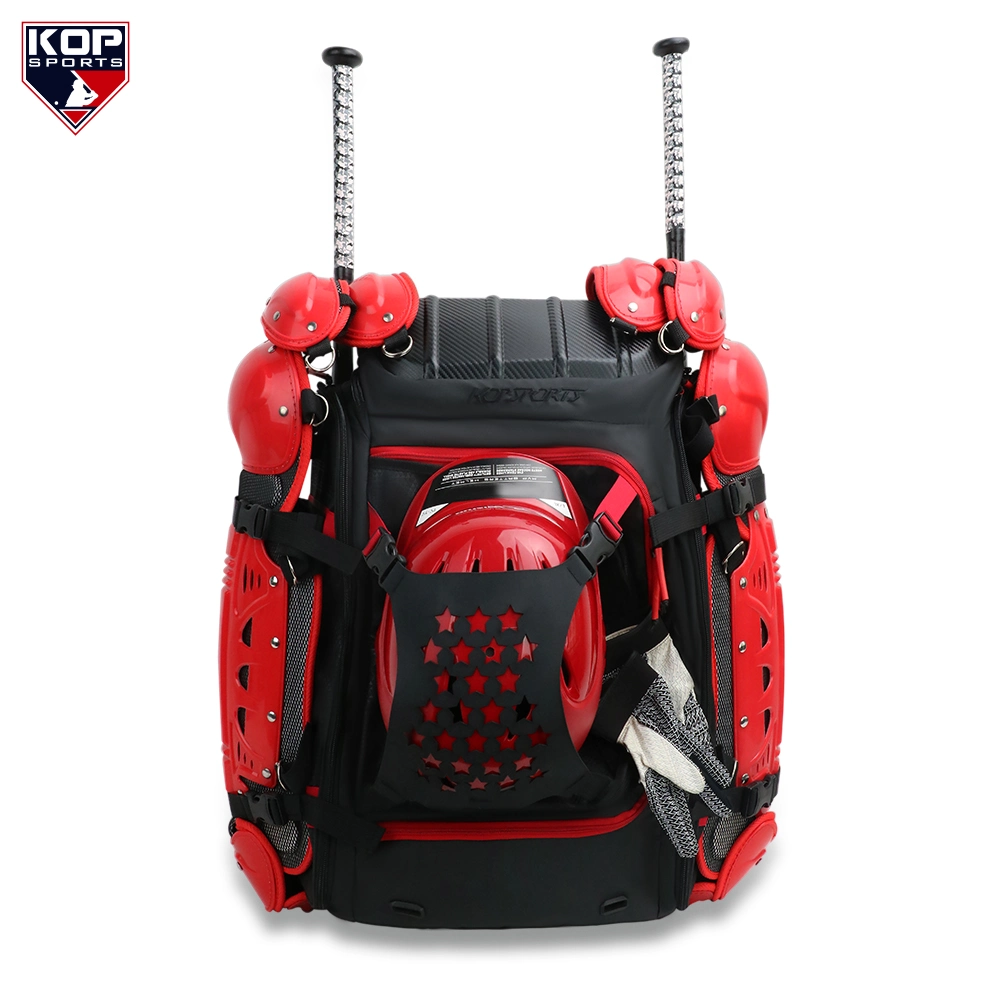 Kopbags Wholesale Baseball Backpack with External Helmet Holder Softball Equipment &amp; Gear Bags for Youth Adults