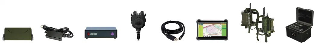 Long Communication Distance 50W Manpack Radio in Dmr/P25/Analog/ in Low Band